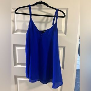 Torrid 00 blue tank top